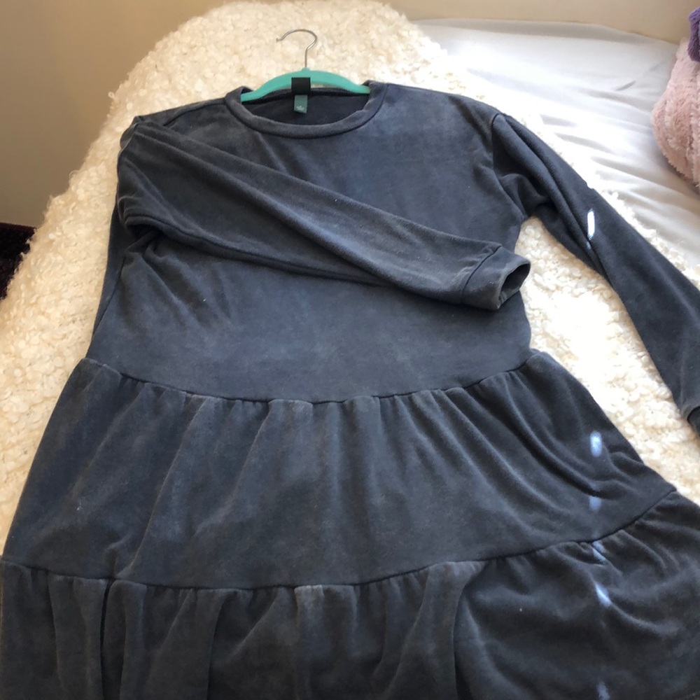 Wild Fable Black tier dress. Size small